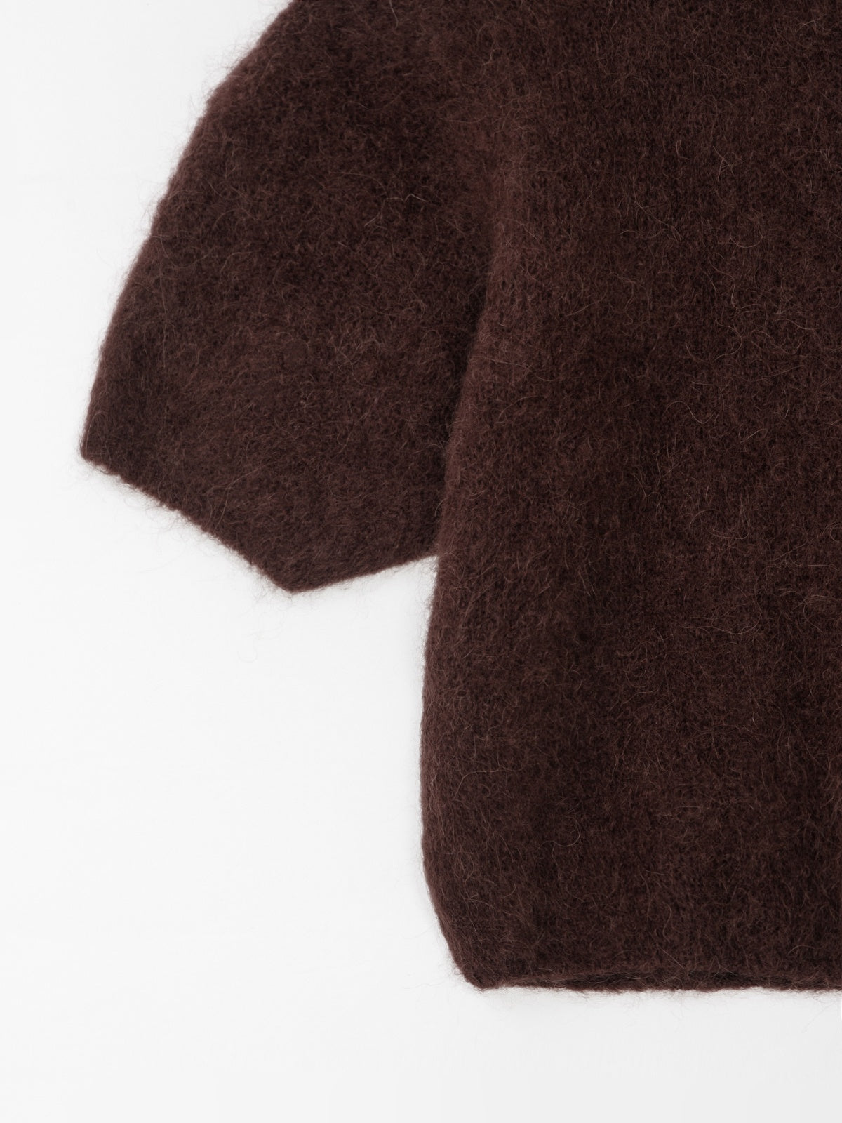 Women's jumper with Baby mohair and alpaca wool