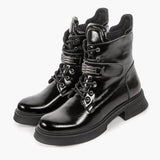 Women's leather shoes