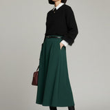 Women's jumper with baby alpaca wool