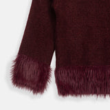 Women's jumper with baby alpaca wool