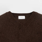 Women's jumper with baby alpaca wool