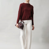 Women's jumper with Baby alpaca wool