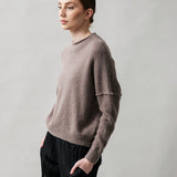 Women's jumper with Baby alpaca wool