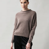 Women's jumper with Baby alpaca wool