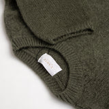 Women's sweater with mohair wool
