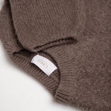 Women's sweater with mohair wool
