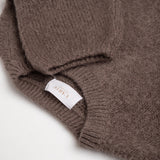 Women's sweater with mohair wool