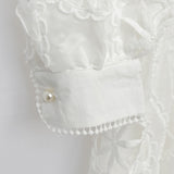 Women's dress with silk