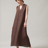 Women's linen dress