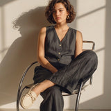 Women's trousers, Capsule Collection, 100% linen