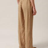 Women's linen trousers