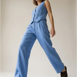 Women's trousers, Capsule Collection, 100% linen