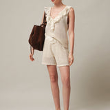 Women's leather handbag