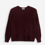 Women's jumper with baby alpaca wool