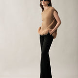 Women's vest with alpaca wool, Capsule Collection