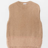 Women's vest with alpaca wool, Capsule Collection