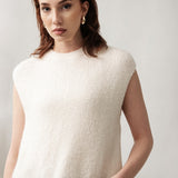 Women's vest with alpaca wool, Capsule Collection