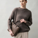 Women's jumper with Baby alpaca wool