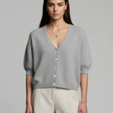 Women's jumper with baby alpaca wool