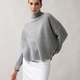 Women's jumper with Baby alpaca wool