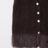 Women's vest with alpaca wool, Capsule Collection