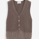 Women's jumper with baby alpaca wool