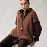 Women's vest with Baby alpaca wool, Capsule Collection