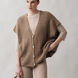 Women's vest with Baby alpaca wool, Capsule Collection