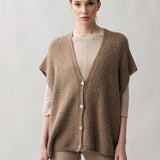 Women's vest with Baby alpaca wool, Capsule Collection