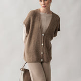 Women's vest with Baby alpaca wool, Capsule Collection