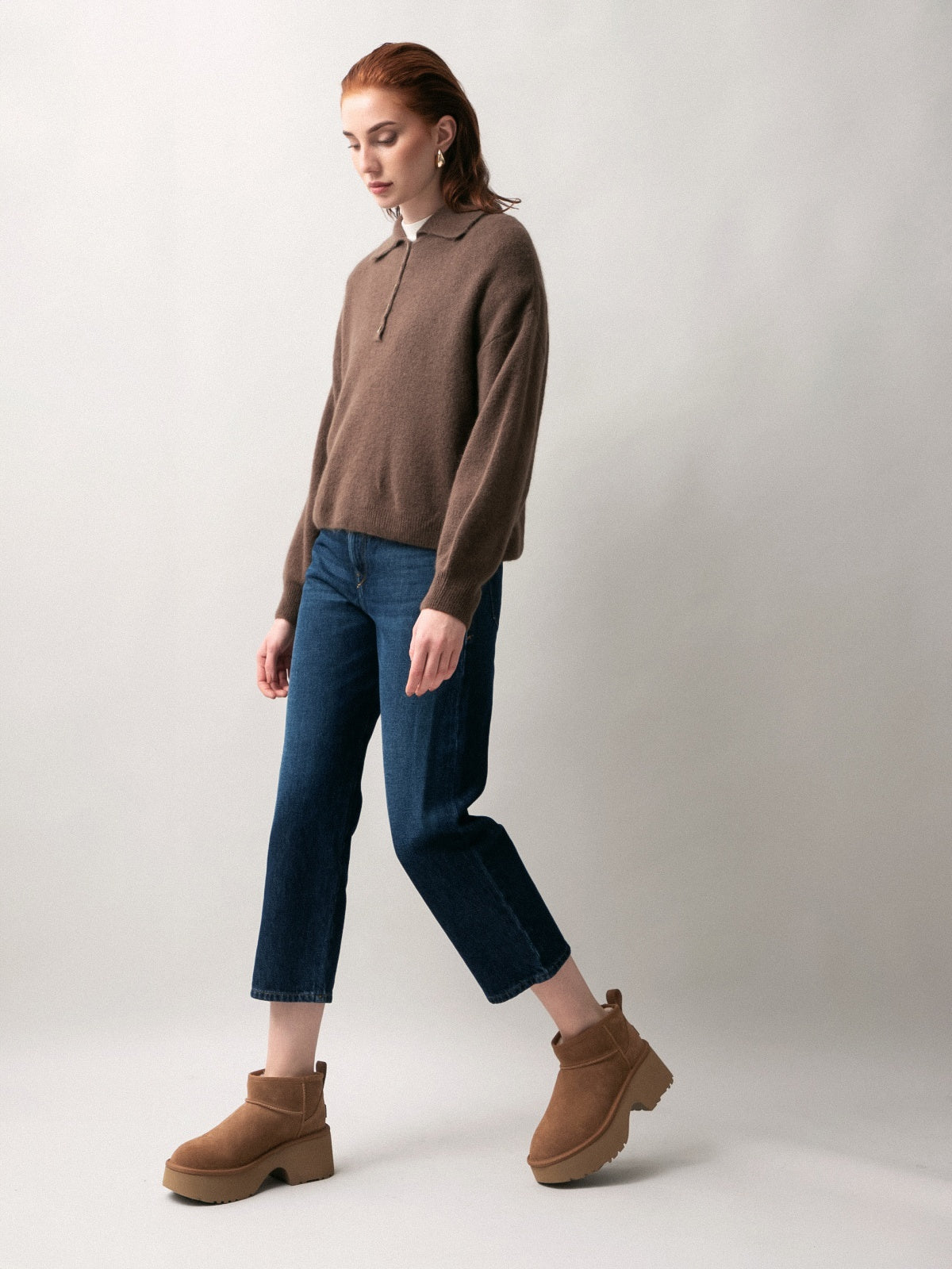 Women's jumper with Baby alpaca wool, Capsule Collection