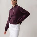 Women's jumper with Baby alpaca wool