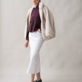 Women's jumper with Baby alpaca wool