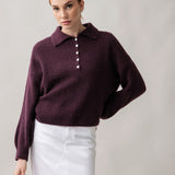 Women's jumper with Baby alpaca wool