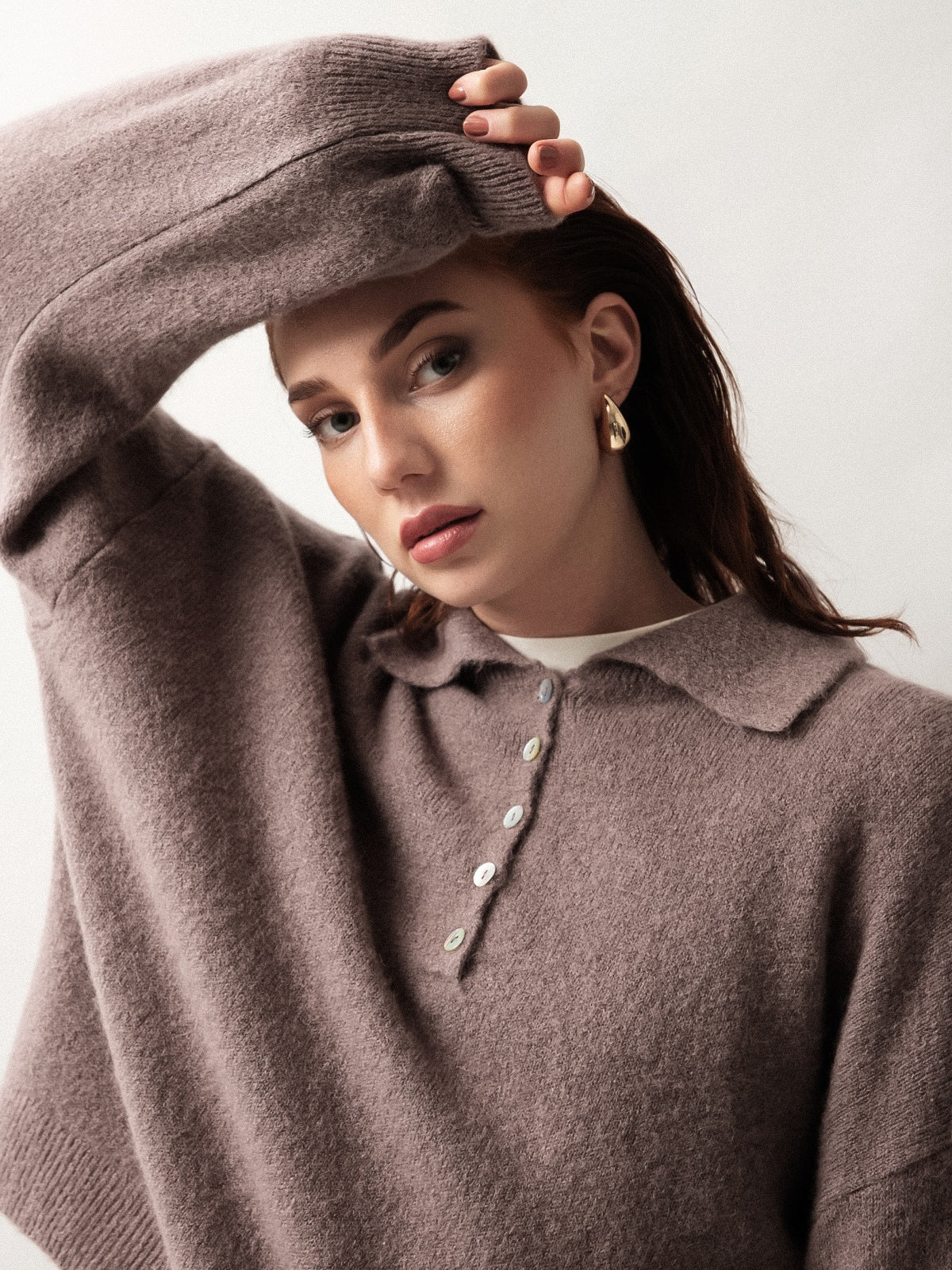 Women's jumper with Baby alpaca wool, Capsule Collection