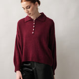 Women's jumper with Baby alpaca wool