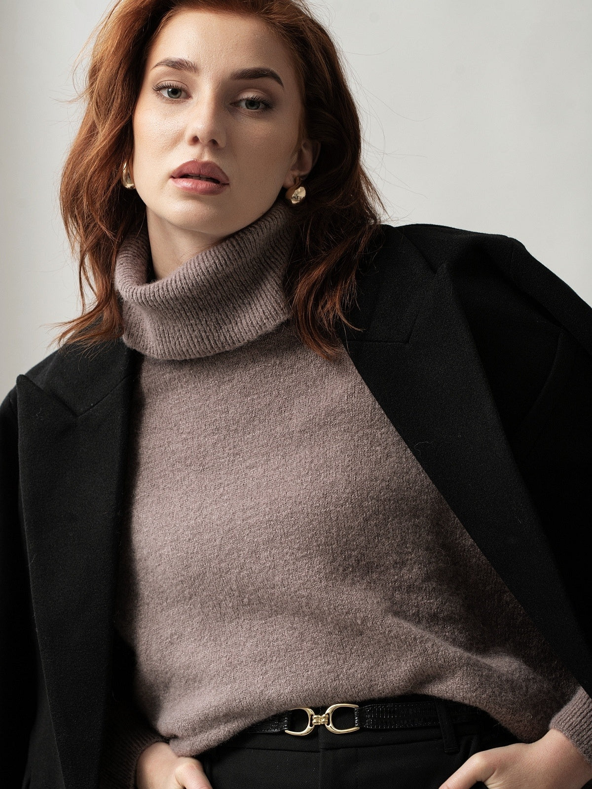 Women's jumper with Baby alpaca wool, Capsule Collection