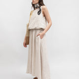 Blouse and skirt, Capsule Collection, 100% linen