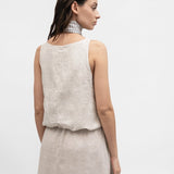 Blouse and skirt, Capsule Collection, 100% linen
