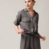Women's linen shirt