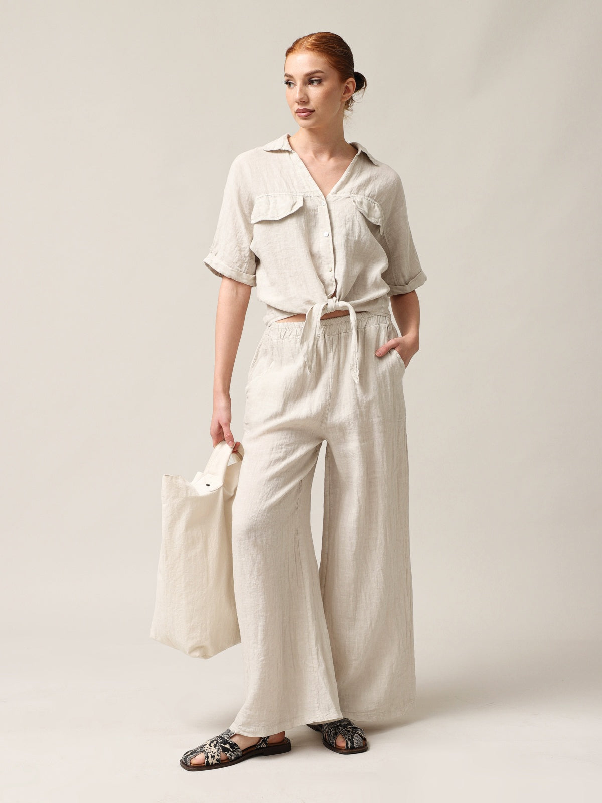 Women's linen shirt