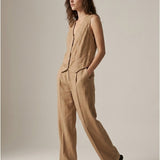 Women's vest, Capsule Collection, 100% linen