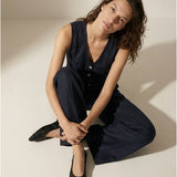 Women's vest, Capsule Collection, 100% linen