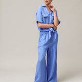 Women's linen trousers