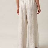 Women's linen trousers