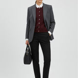 Women's jumper with baby alpaca wool