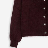 Women's jumper with baby alpaca wool