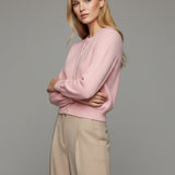 Women's jumper with baby alpaca wool