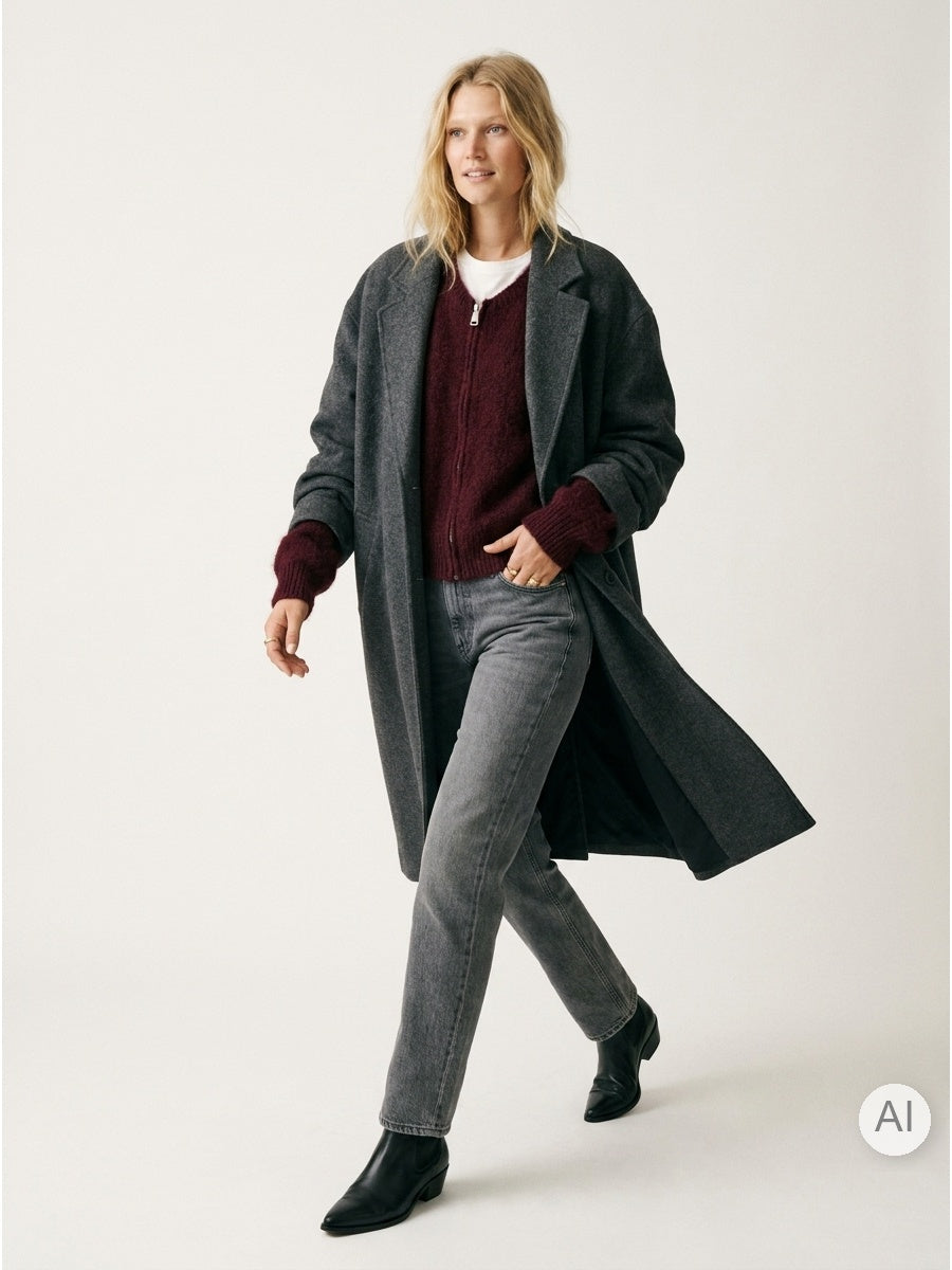 Women’s jumper made from mohair wool