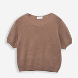 Women's jumper with baby alpaca wool